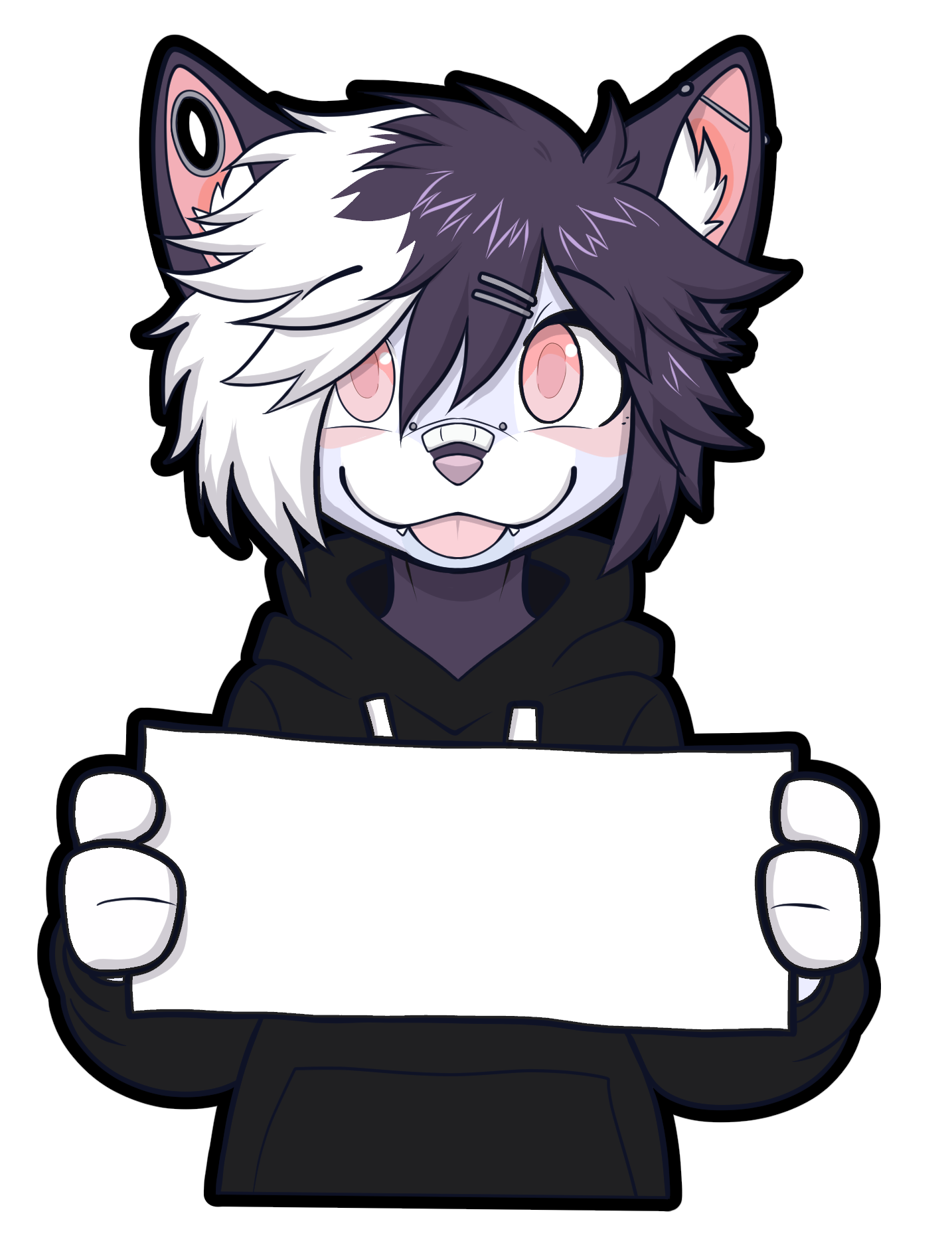 Custom sticker example